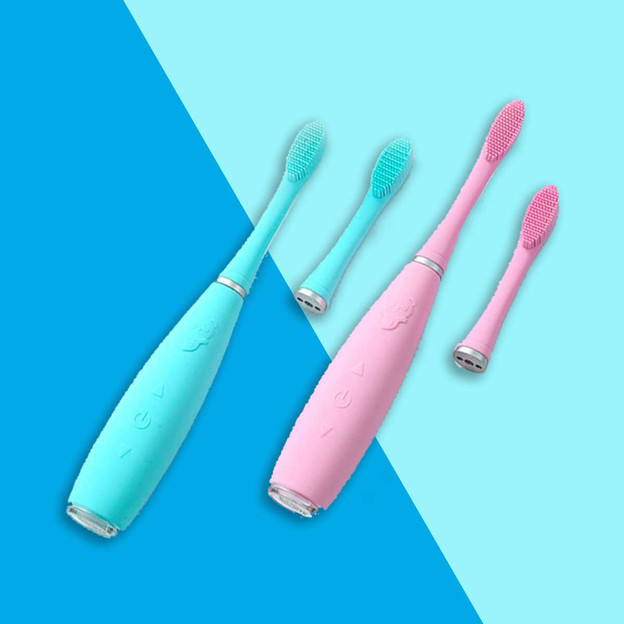 Soft Electric Sonic Silicone Toothbrushes with IPX7 waterproof