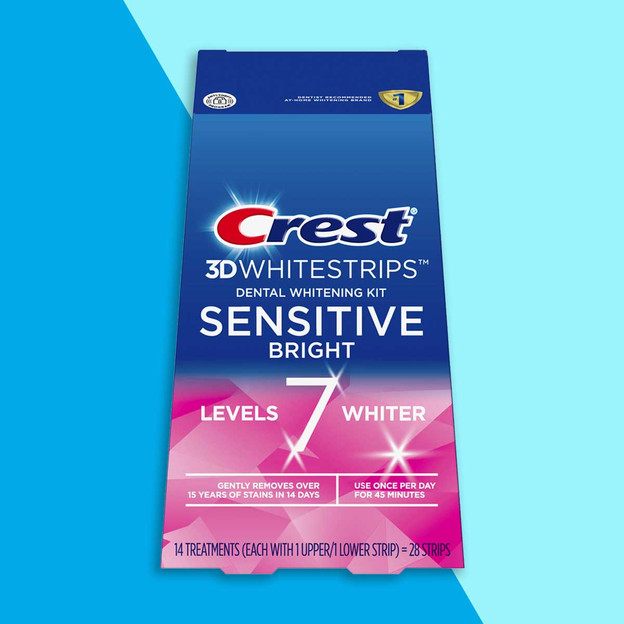 Crest 3D Whitestrips Sensitive Bright