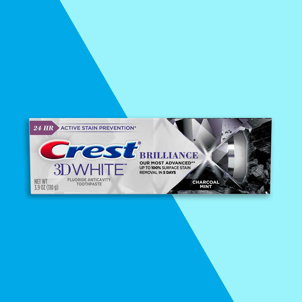 Crest 3D White Brilliance Toothpaste Charcoal Mint