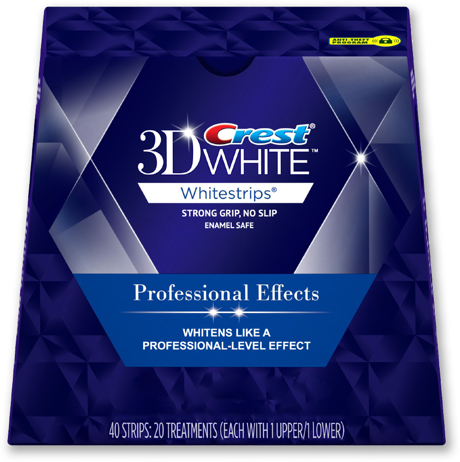 Crest 3D Whitestrips Professional Effects