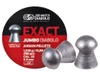 Exact Jumbo

Characteristics: It forms a solid basis of our company's ammunition offer in cal .22. But this is not just any basic model. For its perfect equipment, quality and design, it is rightly considered a top product and is the best-selling of the entire Exact Jumbo range!

Muzzle velocity when setting the weapon to 16J: 175m/s.

Ammunition tested by firing at 45 meters. The desired result of 5 shots after 5 shots is an average central scatter of up to 16 mm.

Thanks to their weight, specially designed shape, perfect center of gravity distribution and coaxiality, Exact Jumbo products are the best choice for shooting at long distances. Exacty, like all other products, undergoes careful manual output quality control.