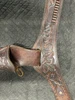Used Western Dark Brown/Red Leather Ammo Belt/Holster for 22 cal Revolver