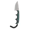 These compact fixed blade neck knives with tough handles come in a variety of different blade styles. In the woods or around the house they feel equally at home.


Easy To Sharpen: High carbon stainless steel blade takes an edge well
Minimizes Reflectivity: Bead blast finish reduces reflection
Strong and Visual: Micarta handle combines strength with visual appeal
Gear Compatible: Durable thermoplastic sheath with mounting options
Compact Utility: Lightweight and easy to carry
Blade Details

Blade Steel 5Cr15MoV
Blade Edge Plain
Blade Finish Bead Blast
Measurements

Blade Length 2.13" (53.98 mm)
Blade Thickness 0.11" (2.74 mm)
Overall Length 5.13" (130.18 mm)
Weight 1.60 oz. (45.36 g)
Other

Handle Material Micarta
Style Fixed Blade Knife with Sheath
Sheath Material Thermoplastic