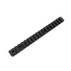Made in America, Talley Manufacturing’s Tikka T3 Picatinny Rails are machined entirely from high grade 7000 series alloy and protected with a matte black hard-coat anodizing to 65 Rockwell ensuring the craftsmanship of these Picatinny Rails last the lifetime of your firearm. The Tikka T3 Picatinny Rails are all designed and manufactured with precision to fit your Tikka rifle with the industry’s tightest manufacturing tolerances.

Talley’s Tikka Pic Rails provide a mounting platform for all optics mounts that have been designed in accordance with the MIL-STD-1913 Pic Rail specifications, to include all Talley Picatinny scope mounts. 

American Made, Lightweight 7000 series Aluminum Alloy
Fully CNC Machined
Hard-coat anodizing to 65 Rockwell
Designed in accordance with the MIL-STD-1913 Pic Rail specifications
Available in 0 and 20MOA. Full Length and Now Shortened “Action Length”
Includes mounting screws and wrench. (1/4 6-48 Screws / T-15)
Designed to fit Tikka T3 and Tikka T3X bolt action rifles.
Tikka T3 Picatinny Rail – Product Dimensions and Weights
Length /  MOA	Rear Height1	Hole2 1 ↔ 2	Hole 2 ↔ 3	Hole 3 ↔ 4	Front Height3	Overall Length	Weight
Standard / Standard	.380″	.862″	3.246″	.862″	.380″	7.46″	2.4oz.
Standard /20MOA	.380″	.862″	3.246″	.862″	.350″	7.46″	2.3oz.
Action Length / Standard	.380″	.862″	3.246″	.862″	.380″	6.29″	2.2oz.
Action Length /20MOA	.380″	.862″	3.246″	.862″	.350″	6.29″	2.1oz.
1 The Rear height is measured at hole 1; from the top of the action to the top of the rail.

2 Hole 1 is closest to the shooter and hole 4 is closest to the muzzle. Hole spacing measured center to center.

3 The Front Height is measured at hole 4; from the top of the action to the top of the rail.

Torque Recommendations for the Tikka T3?
Tikka T3 Picatinny Rail to Action: Torque can depend on the receiver. Please check with the rifle manufacturer (Tikka) to verify allowable torque into receiver. Always make sure your torque wrench is calibrated, Talley Mfg is not responsible for damage caused to scopes or firearms due to over torquing
Should I use Loctite on my Tikka T3 pic rail?
Although not always necessary, using Loctite for the screws going in the receiver is perfectly fine. We do not recommend using anything stronger than Loctite Blue 242. We do not recommend using Loctite on the ring screws. Always test fit before applying any Loctite.