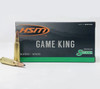 HSM Game King ammunition combines HSM’s precision manufacturing with the proven performance of Sierra® GameKing® and Pro-Hunter® hunting bullets. Built for hunters who value dependable accuracy and consistent terminal performance, every cartridge is loaded in Montana using premium brass, carefully selected powders, and rigorous quality standards to ensure shot-to-shot consistency.

Sierra GameKing boat-tail and Pro-Hunter flat-base bullets have earned the trust of generations of hunters by delivering outstanding accuracy, reliable expansion, and deep penetration across a wide variety of hunting situations. Whether your hunt calls for longer shots across open country or quick opportunities in dense cover, HSM carefully matches each bullet to the appropriate components to maximize accuracy, velocity, and field performance.

From whitetail and mule deer to antelope, black bear, and elk, HSM Game King delivers the precision, reliability, and proven hunting performance serious hunters expect from every shot.

Cartridge - 284 Winchester
HSM Code - HSM-284-2-N
Bullet Weight (Grs.) - 160
Bullet Description - Spitzer Boat Tail GameKing
Ballistic Coefficient G1 - 0.455
Ballistic Coefficient G7 - 0.236
Velocity - 2750
Energy - 2687
UPC - 810742023874
Rounds Per Box - 20
Cartridge Type - Rifle