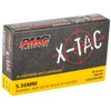 PMC 556X X-Tac 5.56x45mm NATO Ammo 55 Grain FMJ Ammo
The PMC X-TAC line of ammunition products is tried and tested by military and law enforcement around the world. Manufactured to the exacting specifications required by such organizations and demanded by discriminating customers, X-TAC is the choice for the professional and enthusiast alike. When the chips are down you shouldn’t be thinking about your ammunition. Whether you are in uniform, on the job, at the range, in the field or in your home, PMC X-TAC gives you the confidence to make the right choice.

Specifications:

Caliber: 5.56X45MM NATO AMMO
Bullet Type: Full Metal Jacket
Muzzle Velocity: 3120 fps
Muzzle Energy: 1316 ft. lbs
Primer: Boxer
Casing: Brass Casing
Bullet Weight: 55 Grains
Bullet Style: Full Metal Jacket Boat Tail
Case Type: Brass
Muzzle Velocity: 3270 fps
Muzzle Energy: 1306 ft lb
Ballistic Coefficient: 0.243
Sectional Density: 0.156
 