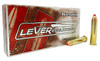 LEVERevolution® represents a breakthrough in ammo design for lever action rifles and revolvers. The key to its innovation and performance is the patented elastomer Flex Tip® technology of the FTX® and MonoFlex® bullets. Safe to use in tubular magazines, these bullets feature higher ballistic coefficients and deliver dramatically flatter trajectory for increased down range performance.


Specifications
Manufacturer: Hornady

Calibre: .45-70 Gov’t

Bullet Weight: 325 gr

Bullet Type: FTX (Flex Tip Expanding)

Quantity: 20

Features:

FLEX TIP® TECHNOLOGY: The patented Flex Tip® technology of the FTX® and MonoFlex® bullets provide higher ballistic coefficients and velocity increases of up to 250 fps over traditional flat point loads while still providing shock-absorbing safety in tubular magazines.

MODERN PROPELLANTS: New propellants provide maximum muzzle velocity at conventional pressures, resulting in flatter trajectories and more downrange energy. Exceptional accuracy and overwhelming downrange terminal performance.

OVERWHELMING PERFORMANCE: LEVERevolution® ammunition outperforms conventional loads for high weight retention, delivering up to 40% more energy than traditional flat point bullets. The higher ballistic coefficients of the FTX® and MonoFlex® bullets produce consistently flatter trajectories than conventional bullets and provide overwhelming downrange terminal performance.

