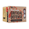 Delivering effective shot patterns that place all projectiles on a man-sized target at seven yards, the Critical Defense® 410 features a unique Triple Defense® projectile column consisting of two 35 caliber round balls topped with one non-jacketed FTX® slug.

Unique to the Critical Defense® 410, the 41 caliber FTX® slug actually engages the gun's rifling, and contacts the target nose-on, enabling the patented Hornady® Flex Tip® technology to assist in expansion for greatly enhanced terminal performance. Each 35 caliber round ball is made of high antimony, cold swaged lead to resist deformation and provide excellent penetration.

Critical Defense® 410 Triple Defense® - you be the JUDGE!