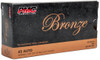 Reliable performance from serious competition to casual paper punching
Our popular Bronze ammunition makes it possible for recreational shooters and riflemen to enjoy high performance velocity and accuracy in a cost-effective cartridge.

Take advantage of PMC Bronze affordability for any situation that involves high-volume shooting without compromising downrange results.

Bronze bridges a gap for target shooters or hunters who get genuine pleasure from challenging themselves, shot after shot, to become better marksmen.