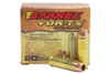 Barnes® VOR-TX Handgun Line of ammunition features the proven Barnes XPB™ Bullet. With deep, dependable penetration and rapid double-diameter expansion make the XPB bullets ideal for hunting. Offering maximum weight retention and excellent accuracy, the XPB bullets provide maximum tissue and bone destruction, pass-through penetration and devastating energy transfer. Bullets open instantly on contact – no other bullet expands as quickly. Nose peels back into six sharp-edged copper petals destroying tissue, bone and vital organs for a quick, humane kill.



Caliber: 454 Casull
Bullet Weight: 250 gr
Bullet Type: XPB Hollow Point
Muzzle Velocity: 1700 fps
Muzzle Energy: 1605 ft-lbs
Quantity: 20 Rounds per box