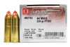 LEVERevolution® represents a breakthrough in ammo design for lever action rifles and revolvers. The key to its innovation and performance is the patented elastomer Flex Tip® technology of the FTX® and MonoFlex® bullets. Safe to use in tubular magazines, these bullets feature higher ballistic coefficients and deliver dramatically flatter trajectory for increased down range performance.

Cut Away
Product Features
FLEX TIP® TECHNOLOGY
The patented Flex Tip® technology of the FTX® and MonoFlex® bullets provide higher ballistic coefficients and velocity increases of up to 250 fps over traditional flat point loads while still providing shock-absorbing safety in tubular magazines.

MODERN PROPELLANTS
New propellants provide maximum muzzle velocity at conventional pressures, resulting in flatter trajectories and more downrange energy. Exceptional accuracy and overwhelming downrange terminal performance.

OVERWHELMING PERFORMANCE
LEVERevolution® ammunition outperforms conventional loads for high weight retention, delivering up to 40% more energy than traditional flat point bullets. The higher ballistic coefficients of the FTX® and MonoFlex® bullets produce consistently flatter trajectories than conventional bullets and provide overwhelming downrange terminal performance.

V BARREL (7.5")
MUZZLE
50 YARDS
100 YARDS
 
VELOCITY
(FPS)
ENERGY
(FT/LB)
1410
993
1234
761
1104
609