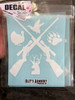 Turkey, Duck, Bear, Deer, Guns - 5"x 6" White