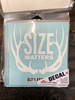 Size Matters - 5.5" x  6" White