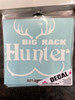 Big Rack Hunter - 6"x 6" White