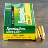 PRODUCT DETAILS
DETAILS
Manufacturer: Remington
Model Number: R30SV2
Ammo Bullet Type: Pointed Soft Point
Ammo Casing Type: Brass
Ammo Bullet Weight: 150 grain
Ammo Round Count: 20/Box
Caliber Multi: .300 Savage
Muzzle Energy: 2303 lb/ft
Muzzle Velocity: 2630 fps
Application: Hunting
Series/Collection: Core-Lokt
Bullet Material: Copper
FEATURES
Since 1939, more hunters have relied on Remington Core-Lokt than any other big game ammunition, and rightly so. It's filled more tags on more continents than any other load. Core-Lokt is the original controlled expansion bullet. Its time-proven performance has made it hunting's first choice for over 75 years. The tapered copper jacket is locked to a solid lead core delivering massive 2X expansion, weight retention and consistent on-game results. Trust your next hunt to the best-selling hunting ammunition of all time.