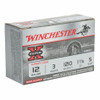 The Winchester Super-X Turkey line of ammunition features 12-gauge loads packed with up to 1 7/8 ounces of size #4, 5, or 6 shot. These rounds pack quite a heavy punch, which is exactly what you need to take down even the biggest, toughest toms.

If you are in the market for a premium-quality turkey load, you know that nothing beats the Winchester Super-X Turkey line of ammunition. With over 140 years of experience under the belt, Winchester ammo delivers a superior combination of performance, consistency, and reliability that can't be beat.

SPECIFICATIONS
Gauge
12 ga
Brand Family
Super-X
Shotshell Length
3"
Load
1-7/8 oz
Shot Size
5
Velocity
1210 fps
Rounds
10
Case Material
Plastic
Brand
Winchester
 
