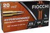 Accuracy, expansion, and weight retention are mandatory in a quality hunting bullet - Fiocchi delivers all three!  Utilizing only the best projectiles on the market, you can be assured of consistent performance and quality with every use.  THe tipped designs initiate consistent expansion while the core and jacket together provide superior weight retention by minimizing core-jacket separation. Flat shooting, it offers improved long-range ballistics to impart instant damage to tissue, bone, and vital organs on game from hogs and whitetail deer to elk and moose.  SST® is a registered trademark of Hornady.

