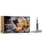 DESCRIPTION
20ct box
2810 fps

Any hunt. Any range. Go beyond what you ever thought possible with Federal Premium® Terminal Ascent™. Bonded construction penetrates deep on close targets, while the patented Slipstream™ polymer tip initiates expansion at velocities 200 fps lower than comparable designs. The bullet's long, sleek profile offers an extremely high ballistic coefficient, and its AccuChannel™ groove technology improves accuracy and minimizes drag. Available in a full selection of long-range hunting cartridges.

FEATURES
Match-grade long-range accuracy in a bonded hunting bullet
Extremely high ballistic coefficient
Exclusive Slipstream polymer tip helps flatten trajectories and initiate low-velocity expansion
Less wind drift and drop
AccuChannel groove technology minimizes drag
Copper shank and bonded lead core retain weight for deep penetration at any range