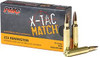 PMC X-TAC Match - .223 Rem., 77gr, OTM, Box of 20

We combined the exceptional performance of our X-TAC ammunition with the world-class ballistics of Sierra Bullets in our .223 Remington and .308 Winchester cartridges to develop the X-TAC MATCH. Our match grade bullet in caliber 50 is designed and manufactured by PMC’s supplier in our very own facilities to ensure the quality and consistent performance you demand.

Specifications:

Caliber: .223 Remington
Weight: 77 Grain
Bullet Style: Open Tip Match
Casing: Brass
Muzzle Velocity: 2790 fps
Muzzle Energy: 1296 ft. lbs.
Ballistic Coefficient: 0.372
Bullet Length: 0.983
Sectional Density: 0.219
Part #: PMC223XM