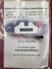 Used Warren Tactical Tritium Glock Front Sight *Rear Sight Missing*
