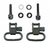 Custom fore end stud and spacer replace stock screw exactly. No mods required. Set contains screw swivels stud replacement, spacers and one pair of GT Locking Swivels.

Includes Machine Screw Stud with Savage 8-40 Threads.
*Not for use with Savage 99 with short front screw or 99F models.

 
