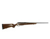 Tikka T3x Hunter

The Tikka T3x Hunter is designed for the shooter who appreciates the warm feel of a wooden stock combined with solid performance. The T3x Hunter offers an extensive caliber selection for hunting and sport-shooting purposes. It is built with traditional principles and modern innovation, providing you with a new level of accuracy, reliability, and enjoyment. 

Features:

New Recoil Pad - T3x models come with a new recoil pad technology that reduces the impact of recoil on the shooter. The new robust pad allows you to fully concentrate on the accuracy of your shots.
Redesigned Ejection Port - The new T3x receiver introduces a widened angular ejection port that makes it easier to feed one cartridge at a time.
Improved Rail Attachment - Always keep the target in your sight. The T3x models have extra screw placements on top of the receiver so that you can robustly attach a picatinny rail – even when using larger scopes.
Metallic Bolt Shroud - Robustness and quality go hand in hand. Metallic bolt shroud covers and shields the rear of the bolt body and the firing pin.
Steel Recoil Lug - This extra-strong lug has minimal deformation – even with larger calibers. Compared to aluminium, the steel lug doesn't have strong imprinting qualities that would cause deformation when larger calibers are used.
Specifications: 

Caliber: .30-06 Springfield
Magazine Capacity: 3+1
Magazine: Polymer, Single Stack
Action: Bolt Action
Stock: Wood (Oiled Brown)
Safety: Three Position
Barrel Length: 22" Cold Hammer Forged
Twist Rate: 1:10"
Trigger Pull: Single Stage Trigger
Muzzle Thread: N/A
Overall Length: 42.6"
Weight: 6.6 lbs.
Part #: TF1T3126A1000A3
Comes With:

Owner's Manual
1x Magazine
