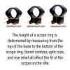 Browning X-Bolt/X-Bolt2 Integrated Scope Mounts - 1" LOW Browning X-Bolt/X-Bolt2 Integrated Scope Mounts - 1" LOW