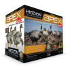 APEX Full-Size Full-Body Specklebelly
Product Features:
• One piece decoy
• Multiple head postures
• XHD Hyper Feathering
• Realistic details for finishing birds
• Natural movement in wind
• Official Decoy of Ducks Unlimited

Realism in the name of the game with these one-piece Specks! This 6-pack will make sure that the toughest Specks will be flipping into the spread. Great for shallow water and field placement. The one piece body makes for easy transport. The darker painted backs creates greater visibility from above and distances afar as normal speck decoys can disappear in certain field conditions. Mature and Juvenile paint schemes, multiple postures and head positions bring your spread to life. The Apex one-piece Full Size Goose Decoy is made for a lightning fast setup, durability, realistic motion and high visibility thanks to the Apex stake system, XHD HyperFeathering and a more flexible body. One-piece full body design is lightweight, agile, adaptable and simple to set up & break down. XHD Hyper Feathering process details and highlights each individual feather with a high contrast paint for ultimate visibility. The Apex stake system gives you maximum natural movement in even the slightest breeze. Higdon Outdoors has painstakingly designed the lifelike postures, head positions, paint scheme and feather detail of these full body decoys over a decade of research and development, and it shows. Use the included bungee loop with optional Apex Ring Base (not included), for frozen ground conditions or to create a true one-piece decoy. A Ducks Unlimited Official Licensed Product. A percentage of your purchase will go towards wetland conservation. Package Includes 6 Decoys: 2 Mature Sentry, 2 Mature Feeders, 1 Juvenile Relaxed head and 1 Juvenile Feeder with 6 Apex stakes.
• One-piece full body design is agile, adaptable and simple to set up and break down
• XHD Hyper Feathering process details and highlights each individual feather
• High-Contrast paint for ultimate visibility
• Apex stake system for maximum natural movement in even the slightest breeze

Adult Sentry: 17.125 Inches Breast to Tail, 7.75 Inches Wide; 28.20oz;
Adult Feeder: 18 Inches Breast to Tail, 8 Inches Wide; 27oz;
Juvie Rester: 18.75 Inches Breast to Tail, 7.875 Inches Wide; 29.50oz;
Juvie Feeder: 18 Inches Breast to Tail, 8 Inches Wide; 27oz;