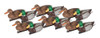 Flambeau's tried-and-true line of decoys, the Master's Series is built on our classic fundamentals of REALISM THAT GETS RESULTS. Crafted with complexity for life-like detail and designed with simplicity for long-lasting durability in the field.

Includes: (6) Active Drakes, (6) Active Hens

Classic posture for heightened on-the-water realism
Detailed winter plumage paint scheme
14" size
Sand-filled keel