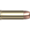 When you are looking for new handgun ammo, consider the Hornady Custom Centerfire Handgun Ammunition. This ammo is designed to penetrate even at terminal depths. It will expand to between one and one and one half times its original diameter.

This ammo is relied upon by hunters and police officers alike. The new bullets will hit your target dead on. Ask those who rely on them the most, and you will not be disappointed with the answers that you receive!

Specifications
Brand Family
Custom Handgun
Case Material
Brass
Case Pack
Boxed
CA Prop 65
1
Energy
1315
Compliance Item Type
Handgun Ammo
Package/Packing
Box
Primer
Boxer
Bullet Type
JHP
Caliber
480 Ruger
Grain
325 gr
Rounds
20
Velocity
1350 fps
Brand
Hornady
