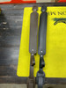 Custom Handmade Adjustable Brown Leather Padded Sling w/Thumb Loop, No Swivels - Moose Head Stamp	