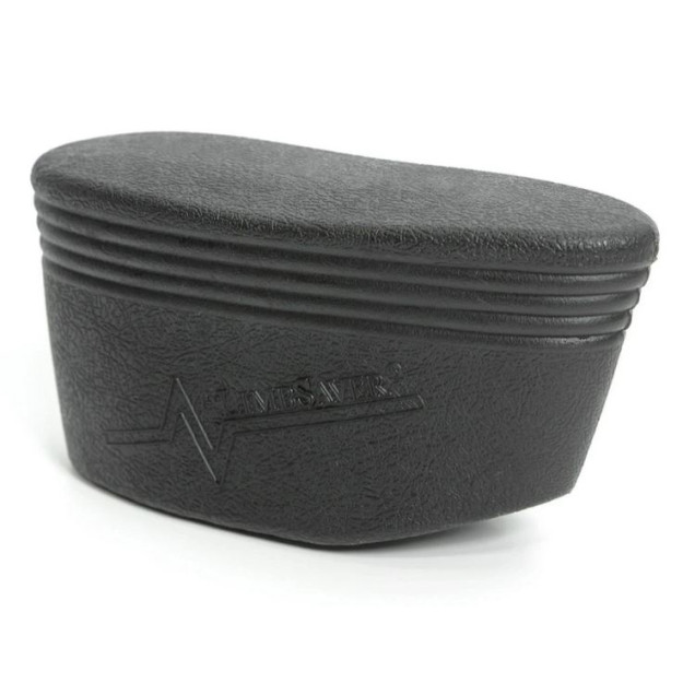 The world’s most advanced recoil pad is now available as a slip-on option for most rifles, shotguns and muzzleloaders. It features advanced atmospheric chambers which produce a substantial increase in performance through uniform energy dissipation. No installation necessary, just slip over the end of your firearm stock and feel the difference immediately.

AirTech Slip-On pads are designed to slip over existing firearm stocks without any modifications. Though slip-on pads will work with or without factory recoil pads, we highly recommend removing the existing pad before putting the slip-on recoil pad on; this will ensure the best fit and will prevent slipping during use.

Small/Medium: 1/2" LOP 4-5/8" x 1-9/16" up to 5-1/8" x 1-3/4"