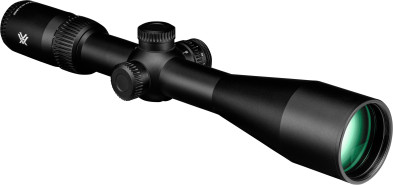 Vortex Crossfire HD 6-18x50 Riflescope Ill. 2A BDC MOA
Whether threading shots through dense timber or dialing in at range, Crossfire® HD delivers sharper detail and improved light transmission. And with an illuminated center dot to boost accuracy in low light, it delivers the confidence to own any hunt.



Magnification	6-18x
Objective Lens Diameter	50 mm
Focal Plane	Second Focal Plane
Reticle	Illuminated Dead-Hold® 2A BDC (MOA)
Eye Relief	3.8" 
Field of View	18.7' - 6.0' @ 100 yds.
Turret Style	Capped
Tube Size	30mm
Adjustment Graduation	1/4 MOA
Travel Per Rotation	15 MOA
Max Elevation Adjustment	70 MOA
Max Windage Adjustment	70 MOA
Parallax Setting	10 yds. - ∞
Length	13.9"
Weight	23.2 oz.


HD Optical System	Optimized with select glass elements to deliver exceptional resolution, cut chromatic aberration, and provide outstanding color fidelity, edge-to-edge sharpness, and light transmission.
Illuminated Reticle	Provides precise aiming under low-light conditions.
Fully Multi-Coated Lenses	Anti-reflective coatings on all air-to-glass surfaces provide increased light transmission for greater clarity and low-light performance.
Fast-Focus Eyepiece	Allows quick and easy reticle focusing.
Aircraft Grade Aluminum	Constructed from a solid block of aircraft-grade aluminum for strength and rigidity.
Low-Glare Matte Black Anodize	Corrosion and wear resistant anodization provides low-glare matte surface and helps camouflage the shooter's position.
Waterproof	Designed to withstand harsh weather conditions.
Fogproof	Designed to withstand a wide range of temperatures.
Shockproof	Designed to withstand the highest levels of recoil and impact.


Illuminated Dead-Hold® 2A BDC (MOA)

Pairs the trusted holdover and windage guidance of the Dead-Hold® BDC with an illuminated floating center dot for fast, precise aiming in low light. Designed for hunting and shooting at varying distances where holdover estimation matters.