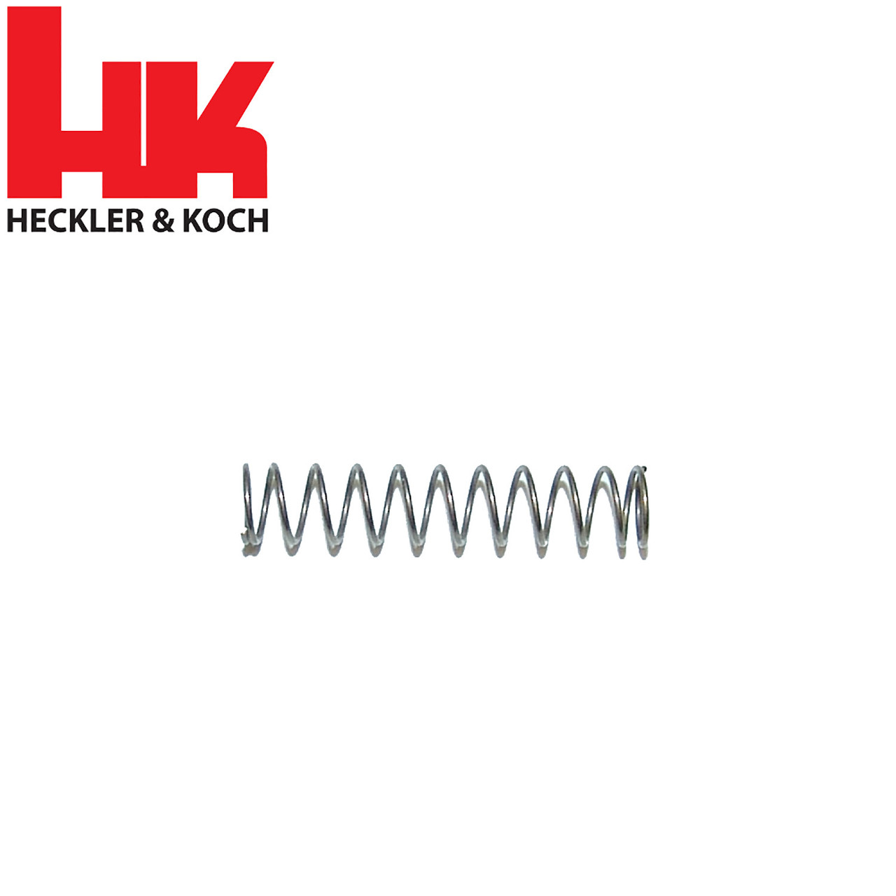 Description
Heckler and Koch Firing Pin Spring. Manufactured from steel and constructed in Germany, this OEM part from HK is designed to fit many H&K pistol models including the P30, P30L, P30SK, HK45, USPC, P2000 and P2000SK chambered in 9mm, 40 S&W, .357 SIG or .45 ACP. The spring applies pressure to the firing pin so that after the pistol is fired, the firing pin can return to battery in preparation for the next round. Heckler & Koch is world renowned for their high quality firearms and parts. You know when you buy a H&K part or accessory, that you are getting the highest quality materials and assembly available.

HK Models Fit:

HK P30
HK P30L
HK P30SK
HK HK45
HK USP Compact
HK P2000
HK P2000SK
Manufacturer: Heckler and Koch

Note: It is recommended that all H&K parts be installed by a qualified and trained gunsmith.

PRODUCT SPECIFICATIONS:

Brand: Heckler and Koch
Caliber: 9mm,.40 S&W,.357 SIG,.45 ACP
Finish / Color: Unfinished
Firearm Type: Pistol
Material: Steel
Models Fit: HK P30,HK P30L,HK P30SK,HK HK45,HK USP Compact,HK P2000,HK P2000SK