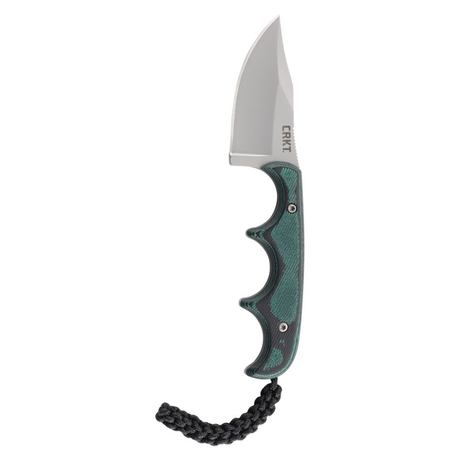 These compact fixed blade neck knives with tough handles come in a variety of different blade styles. In the woods or around the house they feel equally at home.


Easy To Sharpen: High carbon stainless steel blade takes an edge well
Minimizes Reflectivity: Bead blast finish reduces reflection
Strong and Visual: Micarta handle combines strength with visual appeal
Gear Compatible: Durable thermoplastic sheath with mounting options
Compact Utility: Lightweight and easy to carry
Blade Details

Blade Steel 5Cr15MoV
Blade Edge Plain
Blade Finish Bead Blast
Measurements

Blade Length 2.13" (53.98 mm)
Blade Thickness 0.11" (2.74 mm)
Overall Length 5.13" (130.18 mm)
Weight 1.60 oz. (45.36 g)
Other

Handle Material Micarta
Style Fixed Blade Knife with Sheath
Sheath Material Thermoplastic