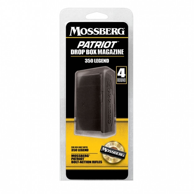 For use with Mossberg Patriot 350 Legend models

More Information
SKU	95038
Model	Patriot
Type	Magazines
Caliber	.350 LEGEND