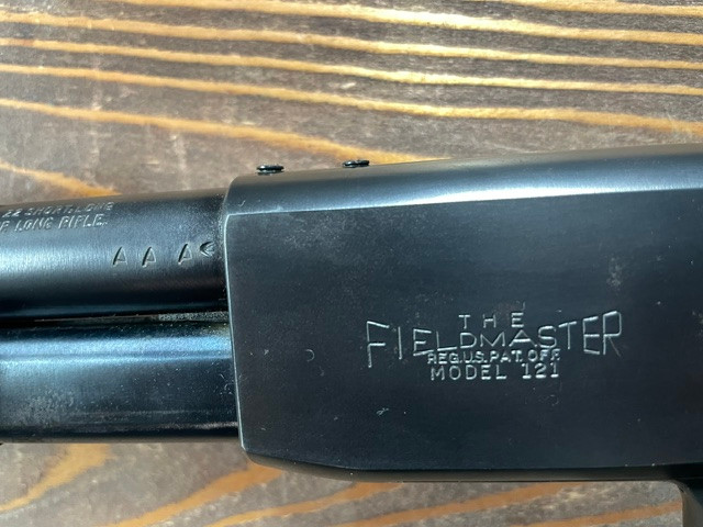 Used Remington Fieldmaster Model 121 22 S L LR Pump Takedown
