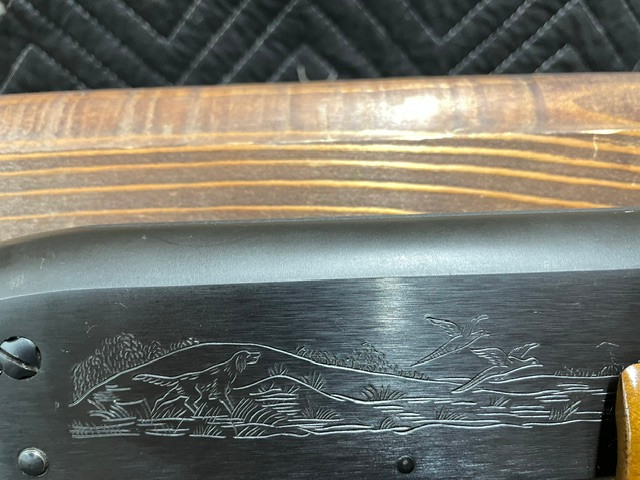 Used Ithaca 37 Featherlite 12 Gauge 2 3/4" 28" Fixed Mod *Small Cracks Behind Receiver*