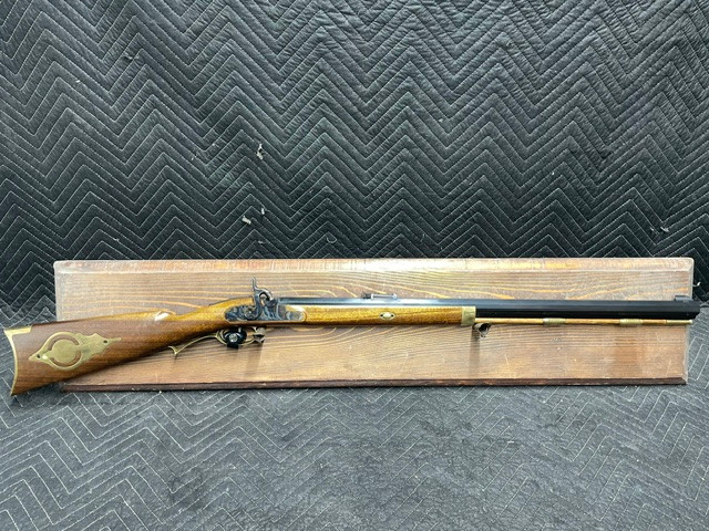 Used Ransom Italia 54 Cal Black Powder Percussion Cap Hawken Style *Set Trigger Not Set Consistantly*
