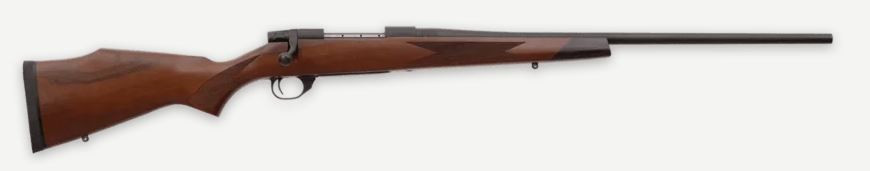 The Weatherby Vanguard Sporter pays tribute to Weatherby’s classic walnut wood finish. Like all Weatherbys, the Sporter is guaranteed to shoot a 3-shot group of .99″ or less at 100 yards (SUB-MOA) when used with specified Weatherby factory or premium ammunition. The Vanguard Sporter includes a match quality, two-stage trigger (adjustable down to 2.5 lbs.), Walnut Monte Carlo stock, a matte bead blasted blued finish, and 3-position safety.

FINISH
Barrel/Receiver/Trigger Guard – Matte, bead blasted, blued finish
Stock – Satin finish, Raised comb, Monte Carlo, Turkish A-grade walnut stock with rosewood forend cap
The Vanguard Sporter pays tribute to Weatherby’s classic walnut wood finish
Vanguard barrels are cold hammer forged which make them much more accurate and reliable than other rifles in their price range. To back this up, all Vanguards are guaranteed to shoot a 3-shot group of .99” or less at 100 yards (SUB-MOA) from a cold barrel when used with Weatherby® factory or premium ammunition. The Sporter comes with a 3-position safety, two-stage trigger, and fluted bolt body. All Vanguards have a one-piece machined bolt body and a fully enclosed bolt sleeve. They also sport an integral recoil lug and hinged floorplate.

FEATURES:
Guaranteed Sub-MOA Accuracy
All Vanguard® rifles are guaranteed to shoot a 3-shot group of .99” or less at 100 yards (SUB-MOA) from a cold barrel when used with Weatherby® factory or premium ammunition within Two-Years of Verified Purchase Date to Original Purchaser.
Two-stage Trigger
Robust adjustable match quality, two-stage trigger (adjustable down to 2.5 lbs.) with a clean break.
3-Position Safety
Safely unload rifle or have bolt locked. 3-position safety allows for two safe positions to ensure bolt is locked.
Monte Carlo stock
Satin finish, Raised comb, Monte Carlo, Turkish A-grade walnut stock with rosewood forend cap
SPECIFICATIONS:
MPN	VDT7MMRR60
Caliber	7MM REM
Weight	7.5lbs.
Overall Length	46.5“
Mag capacity	3+1
Barrel Contour	#2
Barrel Threads	N/A
Barrel OAL	26″
Twist Rate	1:9.5“
Length of Pull	13.625“
Drop @ Comb	.75“
Monte Carlo	0.375
Drop @ Heel	1.25“