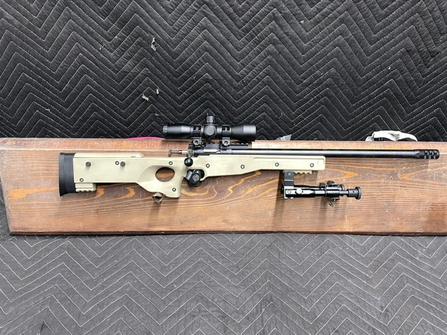 Used Keystone Cricket Precision 22lr  18" Single Shot w/ Scope & Bipod
