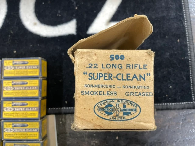 Used Vintage Collectible CIL Super-Clean 22lr -- 500rnd Brick in All Original Packaging