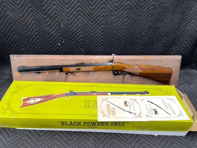 Used Investarm #150 Hawken Carbine 45 Cal Black Powder w/Original Box