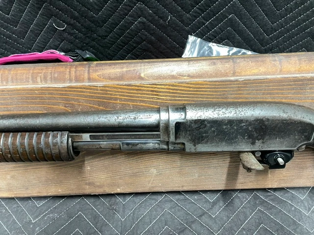 Used Winchester Model 12 12 Gauge 2 3/4" 30" Fixed Full Take Down *Extensive Pitting All Over, Busted Butt Plate*