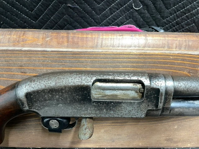 Used Winchester Model 12 12 Gauge 2 3/4" 30" Fixed Full Take Down *Extensive Pitting All Over, Busted Butt Plate*