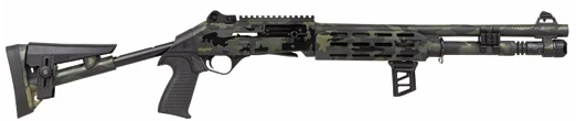 EGE ARMS PANZER M4 SPEED PRO OD GREEN CAMO CERAKOTE W/ M-LOK ALUMINUM HANDGUARD & TELESCOPIC STOCK 12 GA / 3” – 76mm

Additional Information
ACTION:	SEMI-AUTOMATIC
Barrel Finish:	CAMO
BARREL LENGTH:	18.6"
CALIBRE:	12 GA
CLASSIFICATION:	NON RESTRICTED
MANUFACTURER:	EGE ARMS
MODEL:	M4 SPEED PRO SEMI
STOCK:	SYNTHETIC
FIREARM TYPE:	SHOTGUN