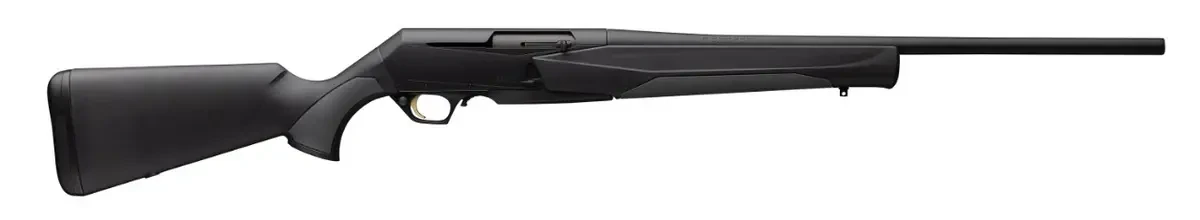 Overview
The BAR MK 3 is an unstoppable autoloading hunting rifle. Accurate and reliable, it already stands out from the competition with contemporary design. The BAR MK 3 offers shooters and hunters a rifle available in a variety of popular standard and magnum calibers in a semi-auto platform. 

Browning rifles consistently produce the most accurate shot groups in their class. This is due in large part to the quality of their barrels. The BAR MK 3 features a hammer-forged barrel made in a thoroughly controlled and tested process.

The BAR MK 3 relies on a short stroke gas piston design to operate the action. This design mitigates shooter-perceived recoil and reduces excessive carbon residue that many modern gas-impingement designs vent into the moving parts of the action. Like most modern sporting rifles, the BAR utilizes a multi-lug rotary bolt that locks securely for improved strength and accuracy.

The BAR MK 3 feels and handles like the purpose-built hunting rifle it is. This rifle is lightweight, quick to shoulder and to point. Add in the benefit of well-designed semi-automatic operation and you get quick follow-up shots and less felt recoil than with a bolt-action hunting rifle.

 
BAR MK 3 Stalker Features
Non-reflective matte blued finish
Composite stock with overmolded gripping panels
Shim-adjustable for cast on/off and drop at comb
Inflex recoil pad 
BAR Features
Gas piston operation
Detachable Box Magazine
High strength, the seven-lug rotating bolt that locks securely into the barrel for a precise breech-to-chamber relationship.
Strong action bar/inertia block link-up reduces barrel vibration to improve accuracy
Integral buffering system reduces wear and stress on the rifle’s operating system
Item Number 031048226	UPC 023614439790
Action Length Long Action	Caliber 30-06 SPRG
Barrel Length 22"	Overall Length 44 1/8"
Length of Pull 14 3/8"	Drop at Comb 5/8"
Drop at Heel 1 1/8"	Weight 7 lbs 6 oz
Magazine Capacity 4	Twist Rate 10"
Barrel Finish Matte Blued	Stock Finish Matte Black
Receiver Finish Matte Black	Chamber Finish Chrome Plated Chamber
Barrel Material Steel	Barrel Contour Sporter
Stock Material Composite	Recoil Pad Polymer
Pistol Grip Cap None	Checkering Overmolded Grip Panels
Sling Swivel Studs Steel Integral	Receiver Material Aluminum Alloy
Trigger Finish Gold Plated	Magazine Type Hinged Floorplate with Detachable Box
Trigger Material Alloy	Trigger Guard Material Composite
Trigger Guard Engraving Buck Mark in Gold	Floor Plate Material Composite
Drilled and Tapped for Scope Yes