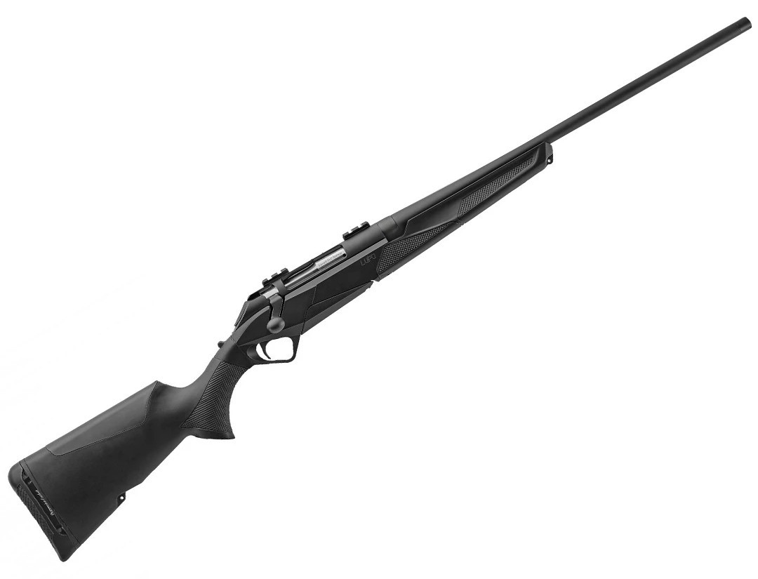 Benelli LUPO Bolt-Action Rifle

The LUPO is Benelli’s first bolt-action rifle. Sub-MOA accuracy, advanced ergonomics, and shooting comfort have been carefully engineered into this chassis-style hunting rifle that allows for exclusive fit and customization out of the box. Lupo is Italian for wolf and the Benelli LUPO is destined to dominate the land the way Benelli’s Super Black Eagle dominates the skies. The LUPO is packed with innovative features—including 7 exclusive Benelli patents that add up to hunting rifle that provides a customized fit, handles beautifully and proudly carries a 3-shot sub-MOA guarantee.

Features:

Precision Accuracy - The LUPO was built for accuracy and the key is the Lupo barrel system featuring a precision Crio-treated, free-floating barrel attached to a hardened steel barrel extension bedded to a steel block in the alloy receiver. The result is precision sub-MOA accuracy…shot-after-shot.
Recoil Reduction - The LUPO tames recoil felt of big-game calibers with a patented, built-in Progressive Comfort system and Combtech cheek pad. Modified from Benelli’s proven Progressive Comfort system used on shotguns, the system is engineered with sets of interlacing fingers that flex, absorbing much of the recoil before it reaches the shoulder. Decreased recoil, less muzzle flip and less anticipated recoil by the shooter result in a greater ability to stay accurately on target.
Built For Comfort - The shape of the Benelli LUPO has been optimized for control. The trigger is crisp and with an adjustable trigger pull weight. Included trigger reach spaces can be used between the receiver and the stock to position the shooters hand at an optimal distance from the tigger. The ambidextrous top safety is easy to access. The Airtouch Grip surfaces allow for a safe and firm hold on the rifle.
Advanced Ergonomics and Adjustability - One of the truly unique features of the LUPO is the ability to adjust drop, cast and trigger reach with included shims. Shooters can achieve a customized fit out of the box without the need for expensive gunsmithing. Shims allow the stock to be set in one of 36 different positions. Optional fit choices include two raised cheek pad styles and one optional length butt pad. Great fit equals better control…and increased accuracy.
Detachable Box-Type Magazine - The detachable box magazine is a double-stack configuration with a partial divider that loads like a single stack. Cartridges can be easily loaded with the magazine removed, or smoothly top loaded with the magazine in place, holding 5 rounds without heavy spring pressure. The LUPO cutaway bolt works with the magazine, allowing the magazine to insert fully into the receiver without protruding from the bottom of the gun.
Specifications:

Caliber: 6.5 Creedmoor
Capacity: 5 Rounds
Action: Bolt
Sights: N/A (Picatinny Rail Space)
Barrel: 24" Free-Floating Crio Barrel (Threaded)
Thread Pitch: 5/8 x 24"
Twist Rate: 1:8
Barrel Finish: Matte Blue
Bolt: 3 Large-Sized Locking Lugs, 60 Degree Bolt Throw
Stock: Black Synthetic
Safety: Manual Thumb
Trigger: Adjustable Trigger (2.2 - 4.4 lbs)
Length of Pull: Adjustable 13.8"-14.75"
Overall Length: 46.625"
Weight: 7.1lbs
Part #: 11903
Comes With:

1x Magazine
Owner's Manual