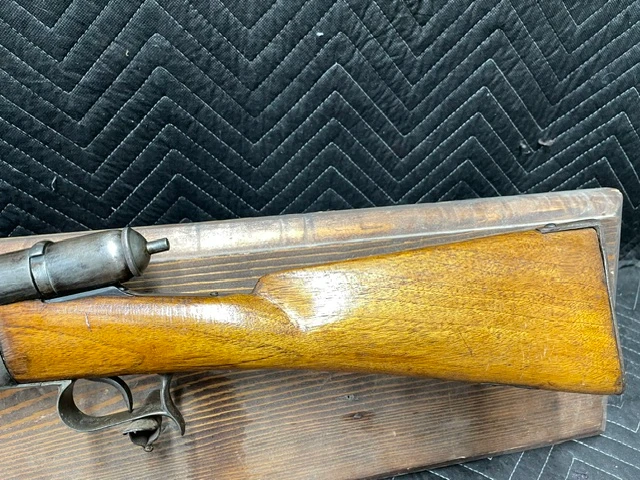 Used Swiss Vetterli Model 1869/71  41 Swiss Rimfire *Not Converted To Centerfire... Rimfire Firing Pin Has been Removed, Missing Barrel Band Screw*