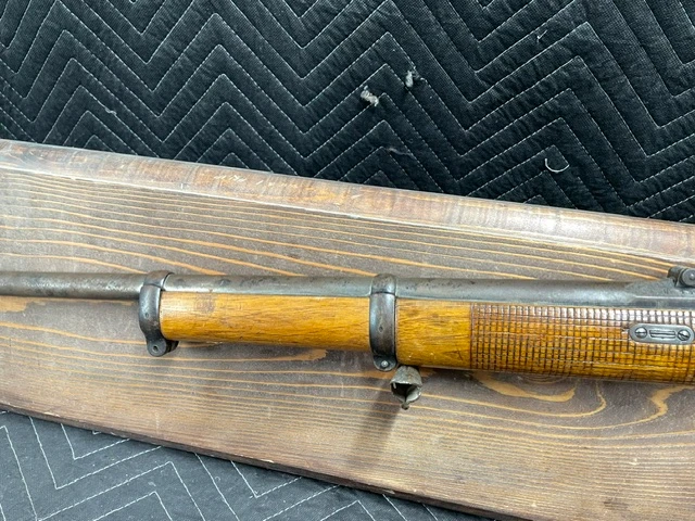 Used Swiss Vetterli Model 1869/71  41 Swiss Rimfire *Not Converted To Centerfire... Rimfire Firing Pin Has been Removed, Missing Barrel Band Screw*